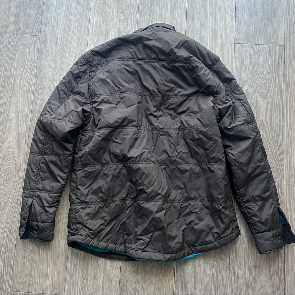 Hurley Lightweight Puffer Jacket Brown Size L Outdoor Travel Packable - Picture 2 of 4
